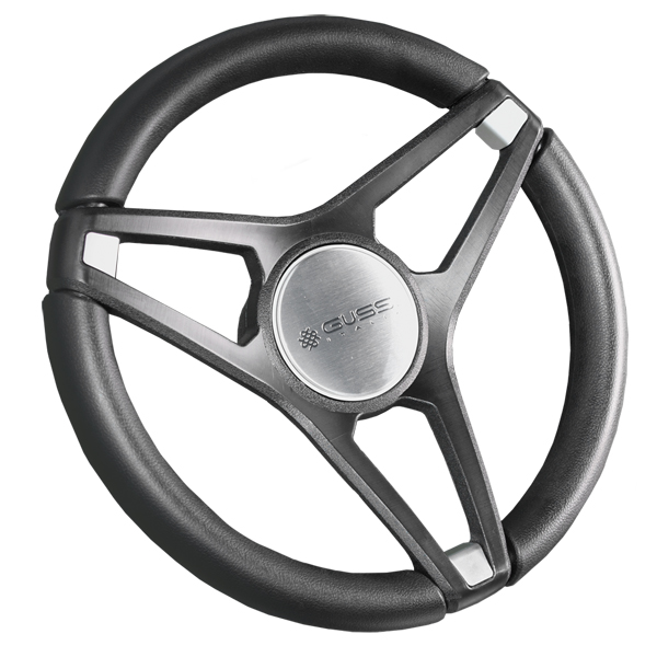 Gussi Molino® Black Steering Wheel (E-Z-GO)