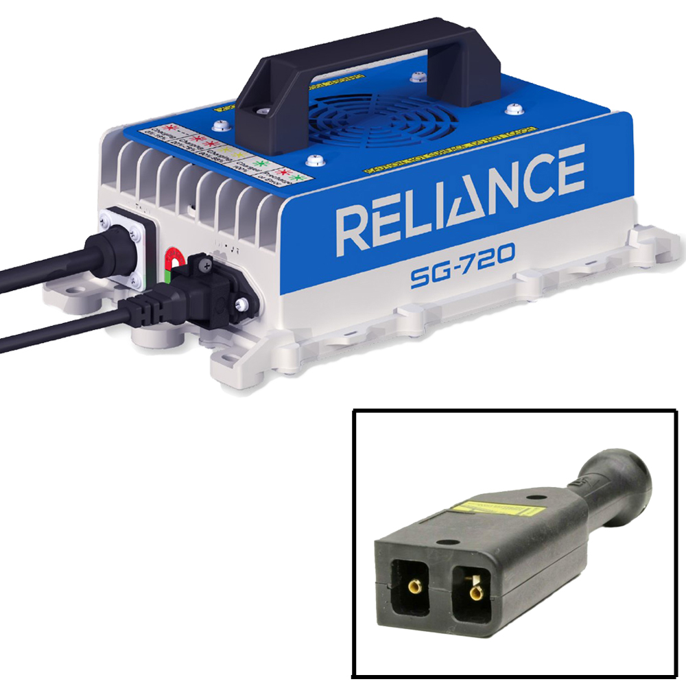 RELIANCE™ SG-720 High Frequency Industrial E-Z-GO Charger - 36v PowerWise® Paddle