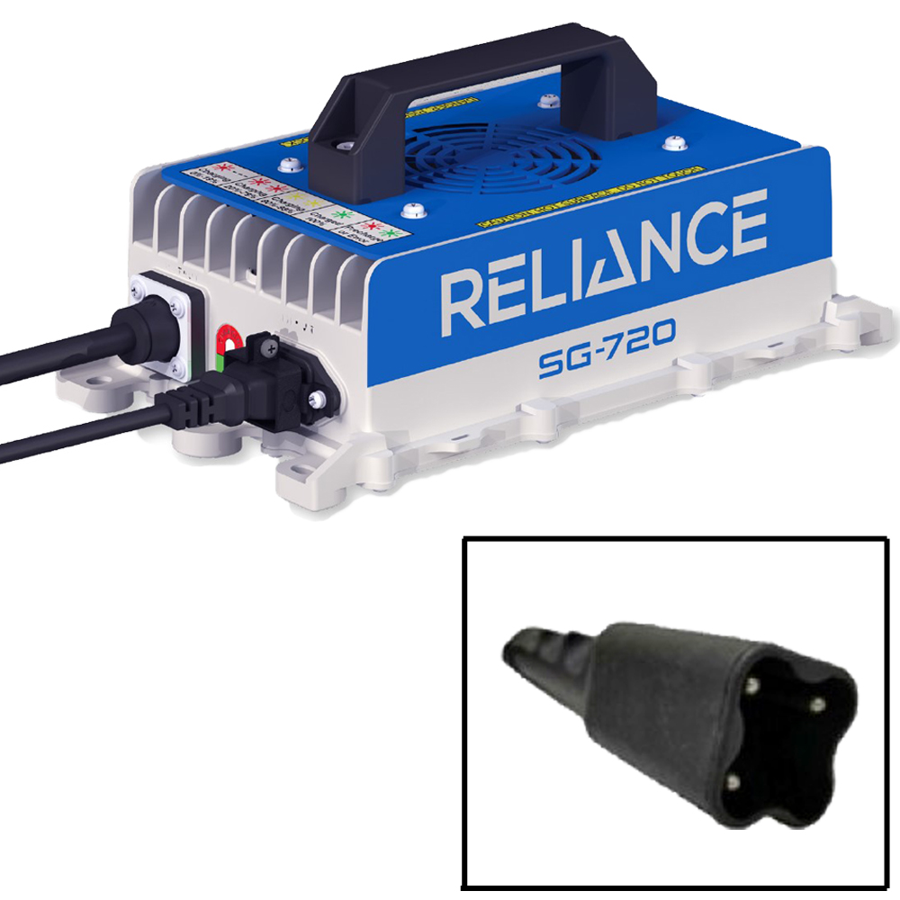 RELIANCE™ SG-720 High Frequency Industrial Yamaha Charger - 48v G29/Drive & Drive2 Paddle