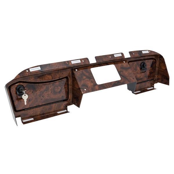 E-Z-GO RXV Regal Burl Dash Cover with Locking Doors (Years 2016-Up)