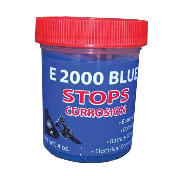 E2000 Blue Anti-Corrosion Gel - 4 Oz. Jar With Brush