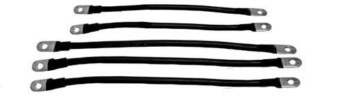 Yamaha 48-Volt 4-Gauge Battery Cable Set (Models G19)